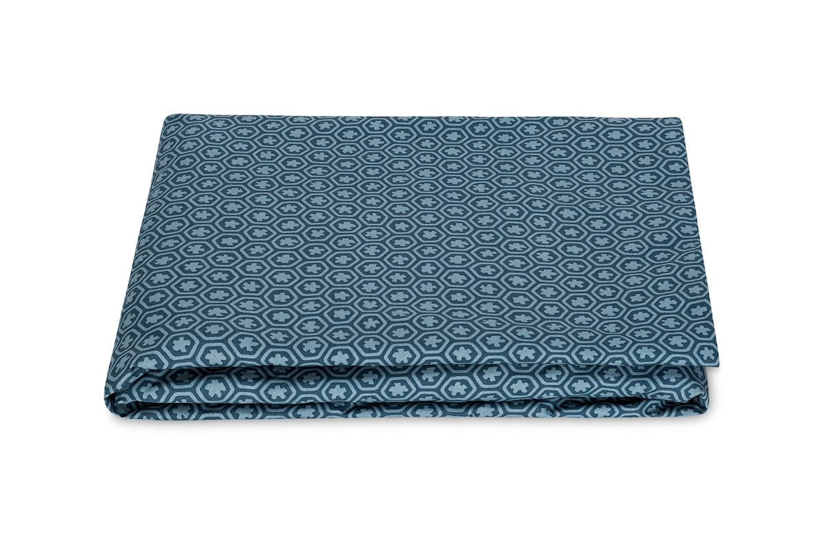 Levi Prussian Blue Bedding by Matouk Schumacher