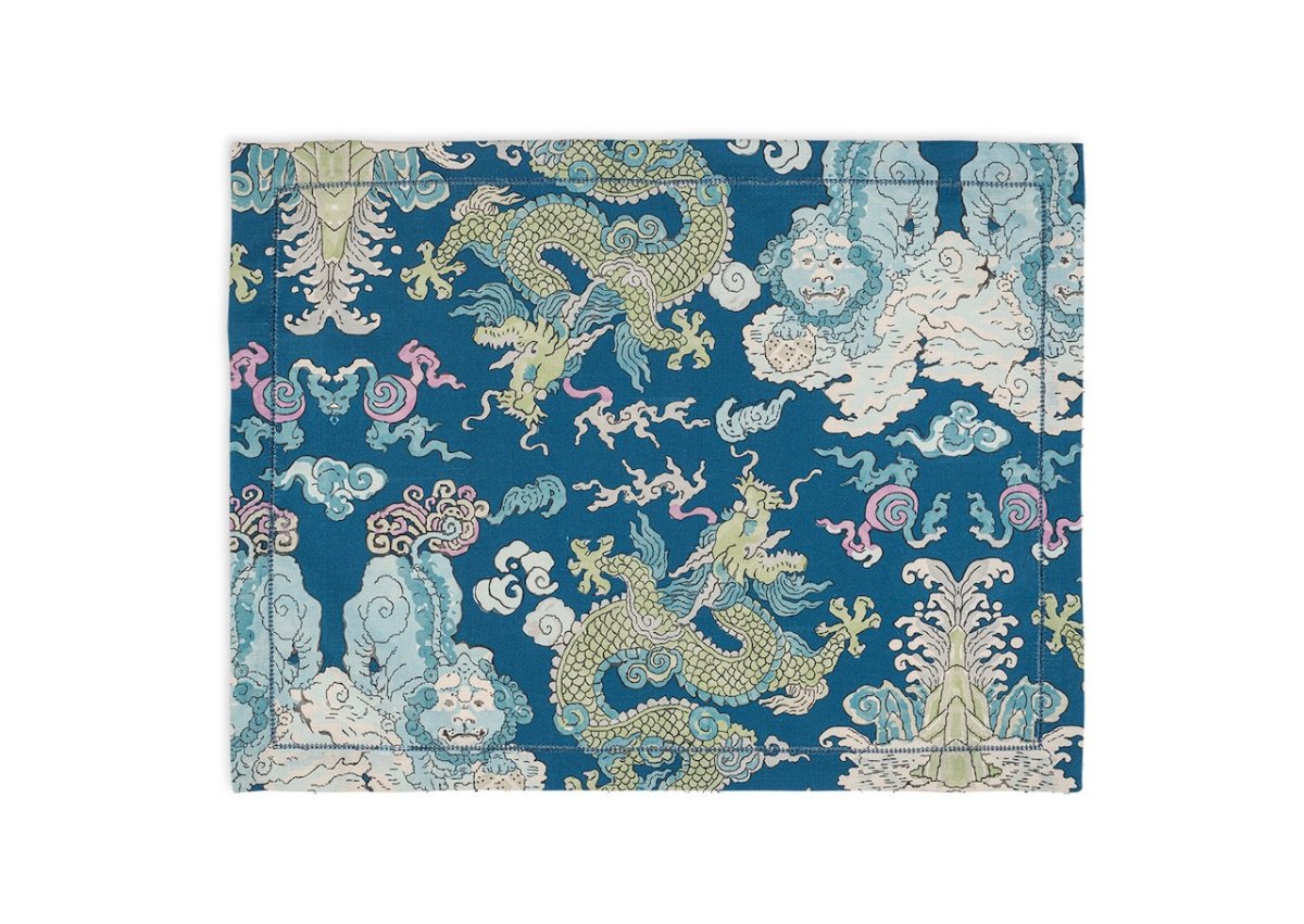 Magic Mountain Aquarius Tablecloths by Matouk Schumacher