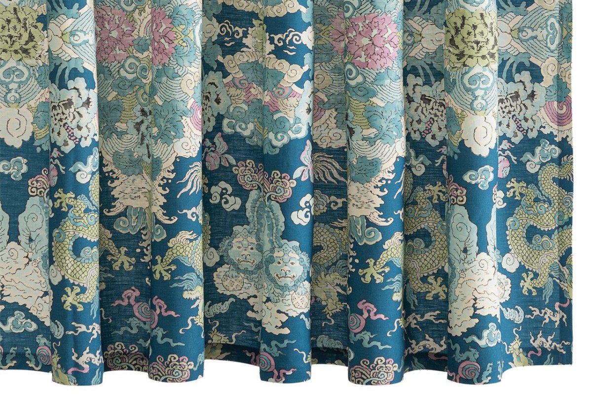 Magic Mountain Shower Curtain in Aquarius by Matouk Schumacher