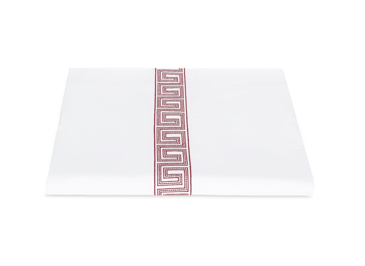 Ophelia Red Bedding by Matouk Schumacher