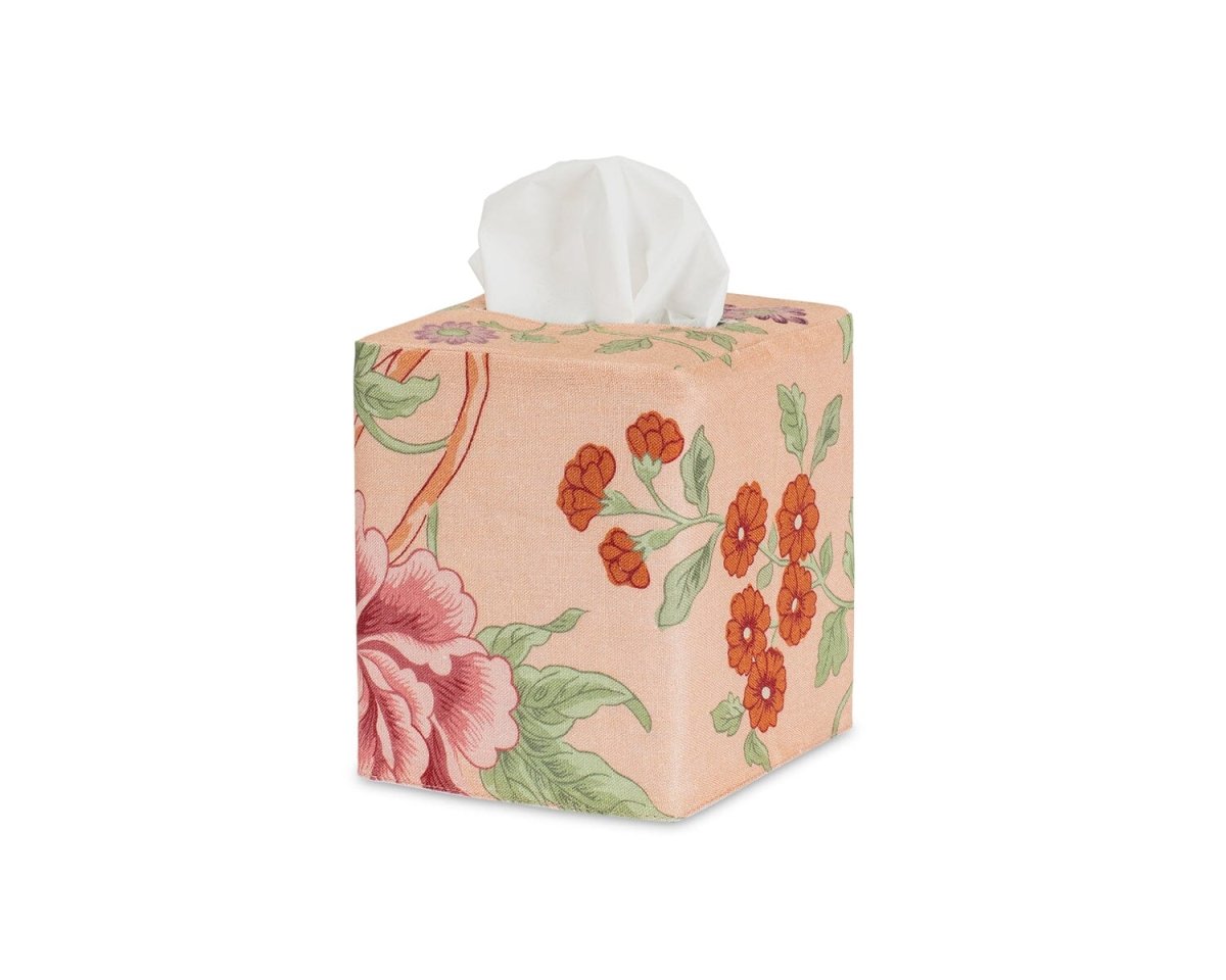 Simone Linen Tissue Box Cover by Matouk | Schumacher