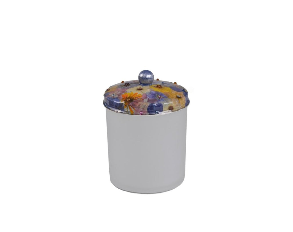 Fleur Wild Flowers with Cabochon Stones Bath Accessories by Mike + Ally