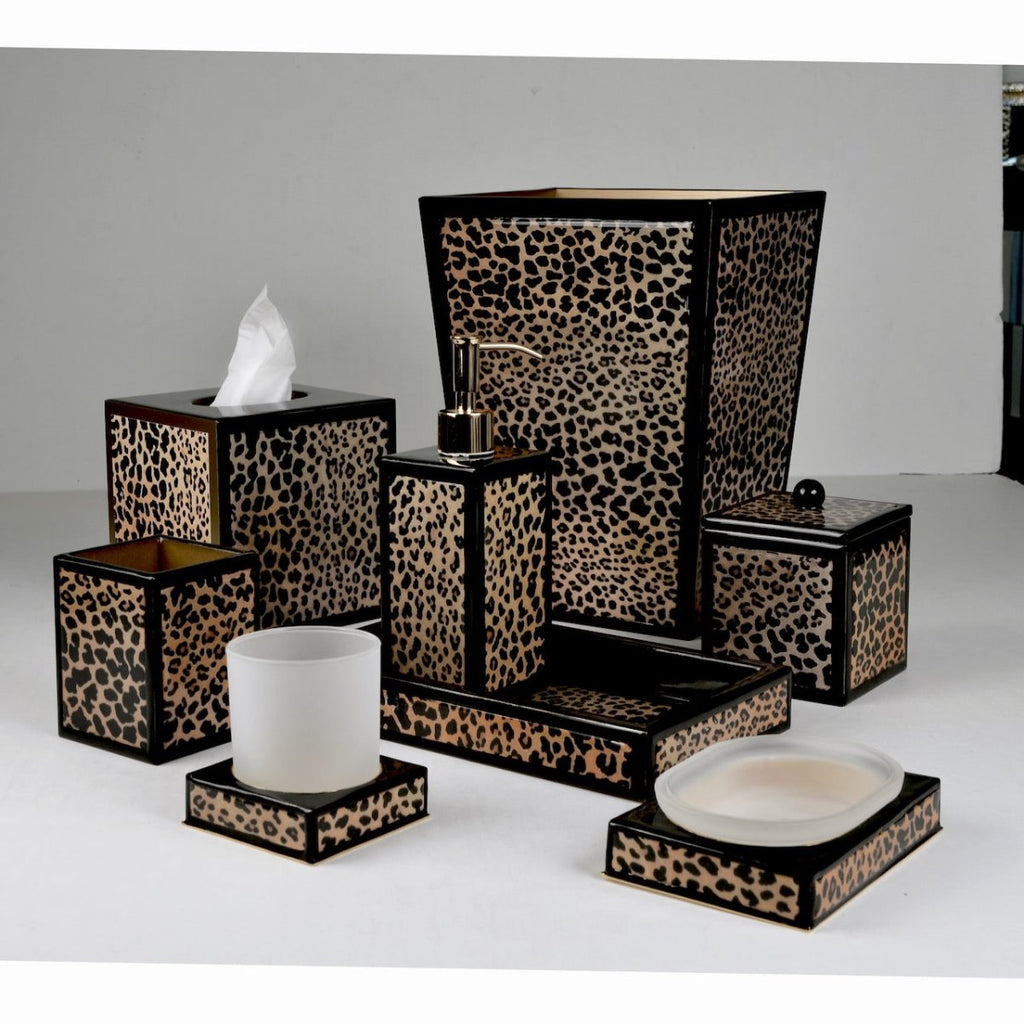 Congo Animal Print Bath Accessories by Mike + Ally