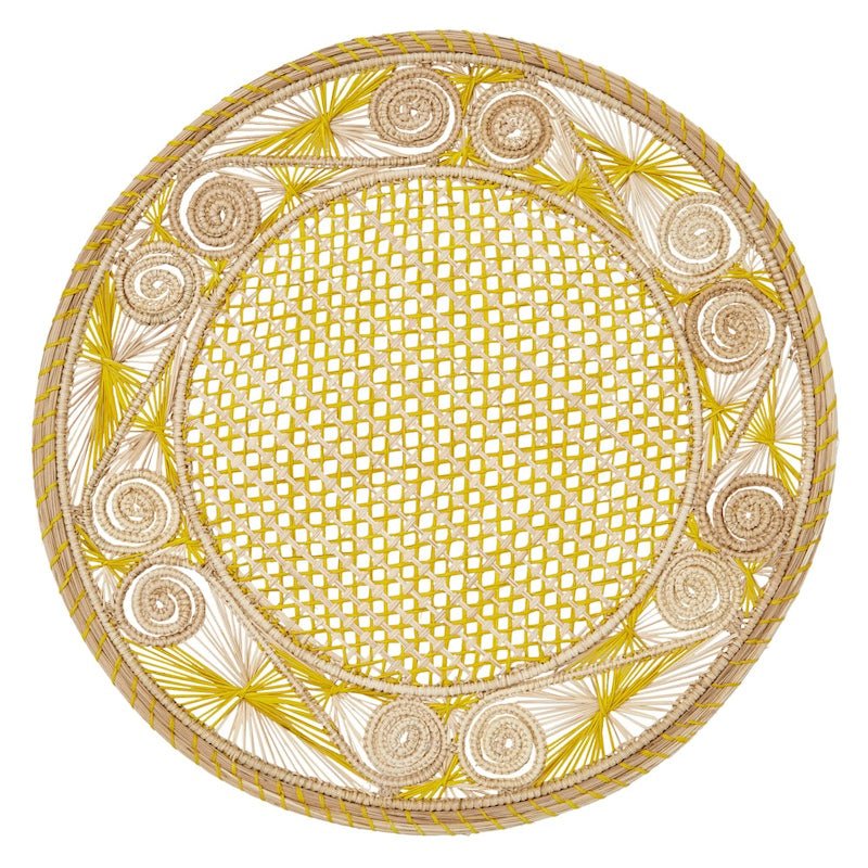 Mode Living Aloha Placemat Yellow