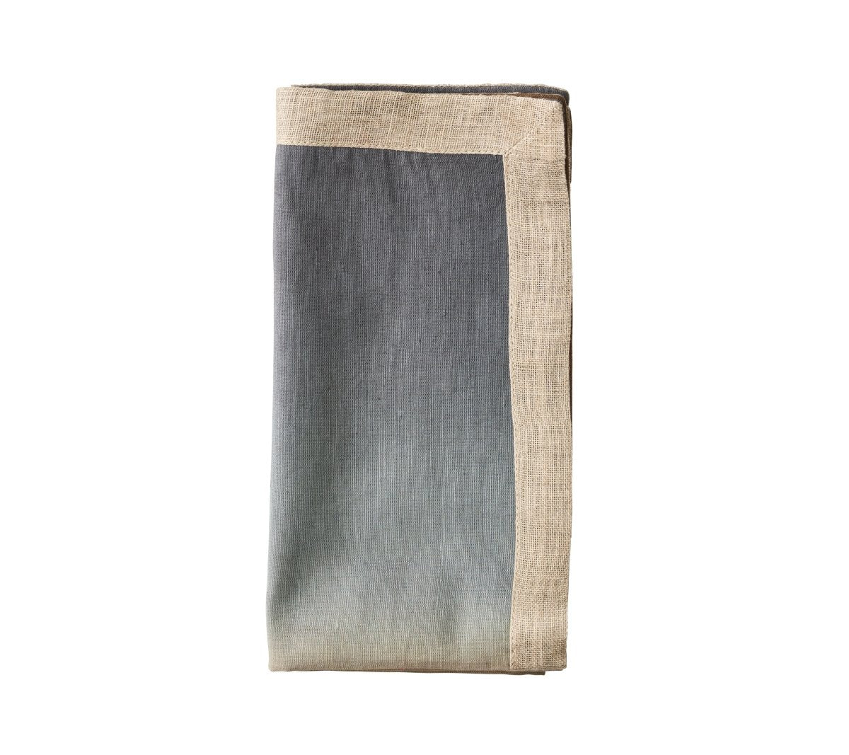 Dip Dye Napkin in Beige Taupe & Gray Set of 4 by Kim Seybert