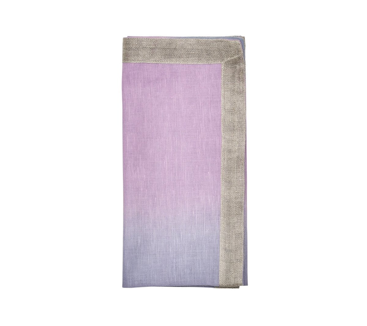 Dip Dye Napkin in Lilac & Periwinkle Set of 4 by Kim Seybert