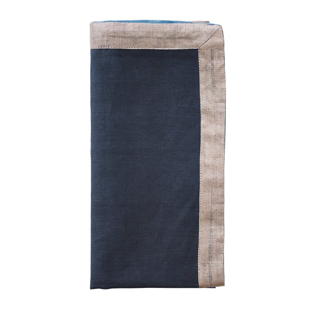 Dip Dye Napkin in Navy & Blue Set of 4 by Kim Seybert