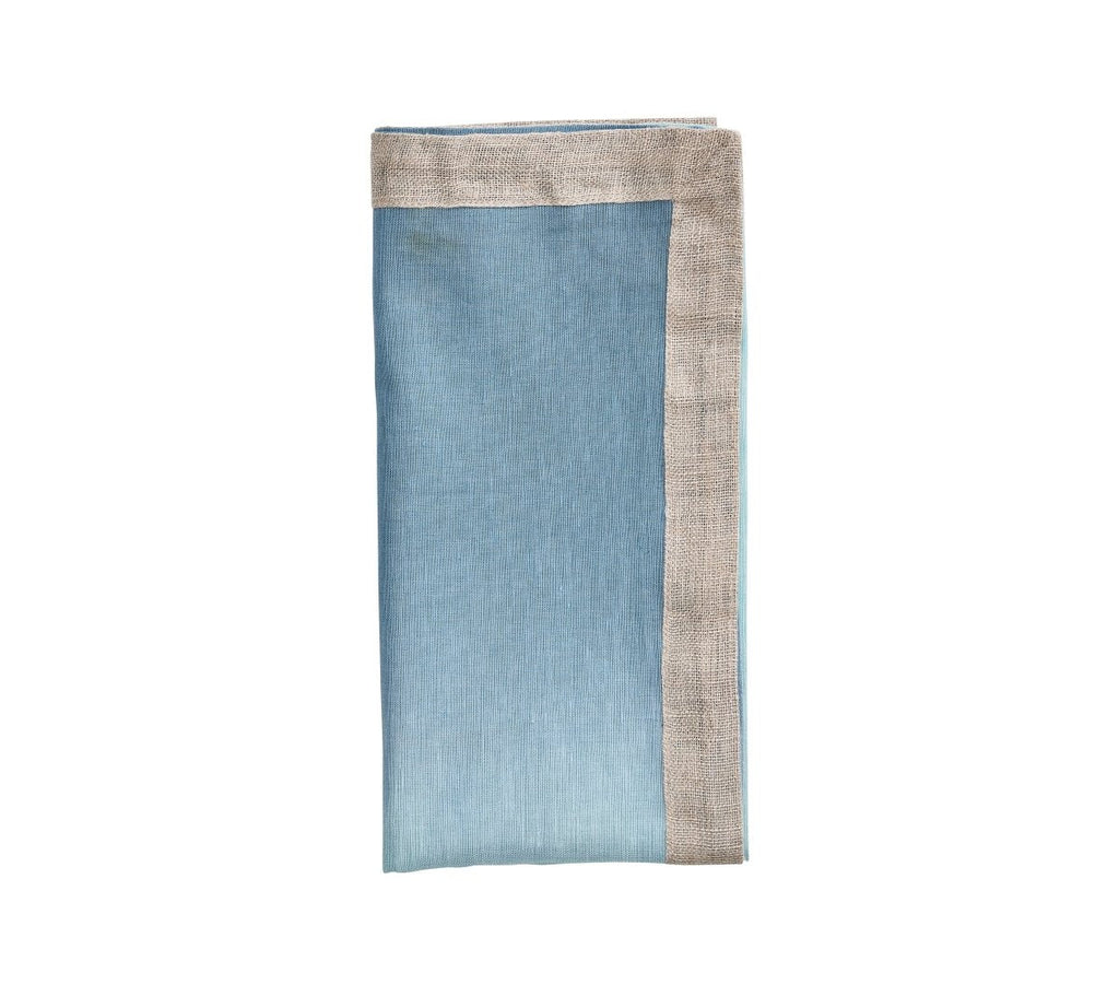 Dip Dye Napkin in Sky & Blue Set of 4 by Kim Seybert