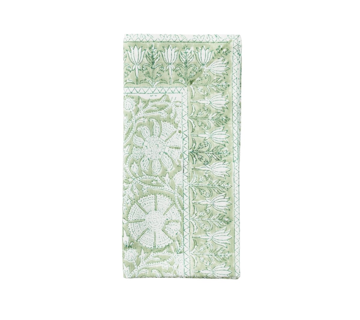 Provence Napkin in Mint Set of 4 by Kim Seybert