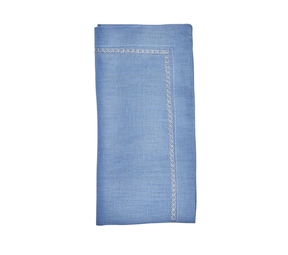 Classic Napkin in Periwinkle Set of 4 by Kim Seybert