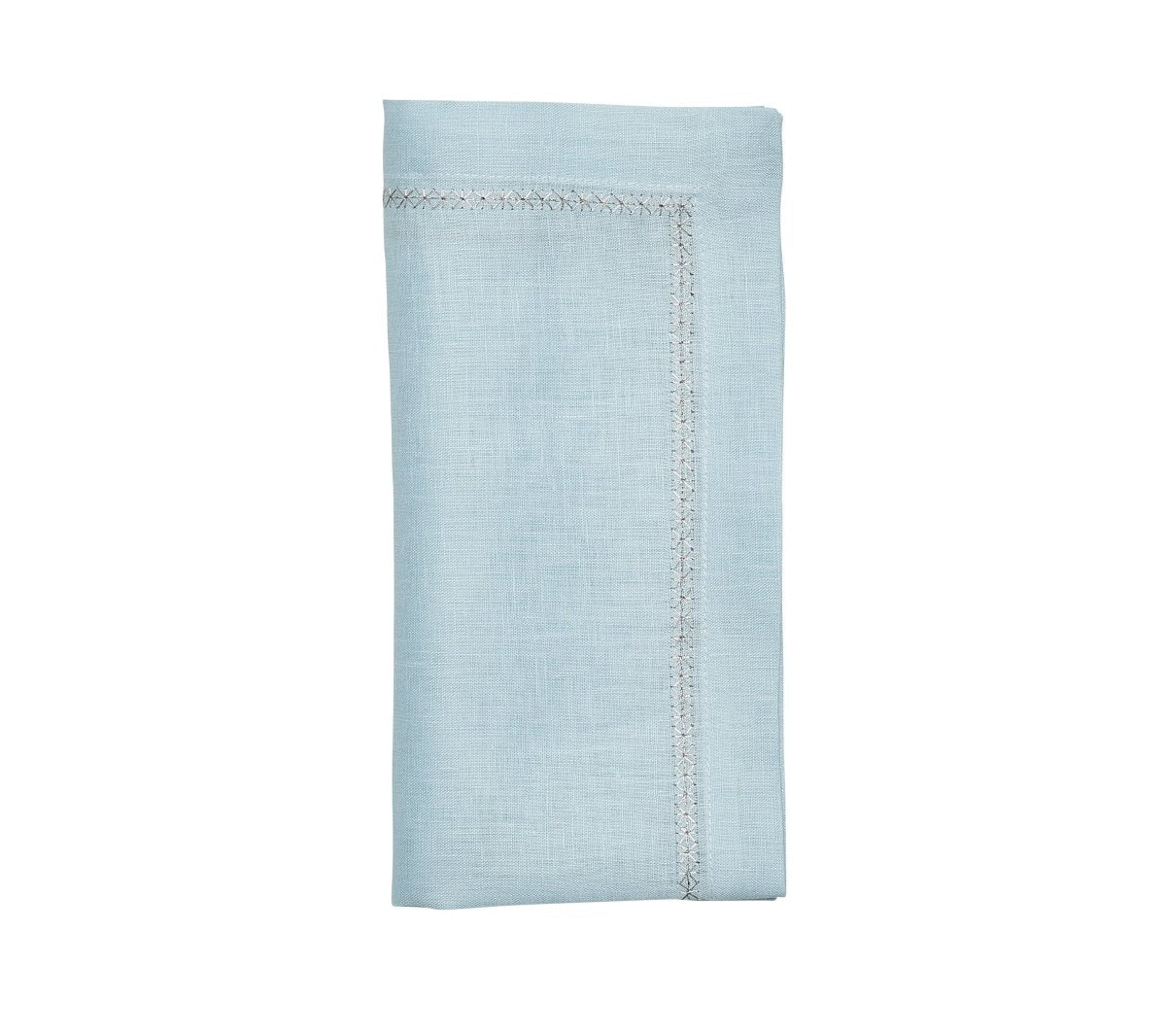 Classic Napkin in Sky Set of 4 by Kim Seybert