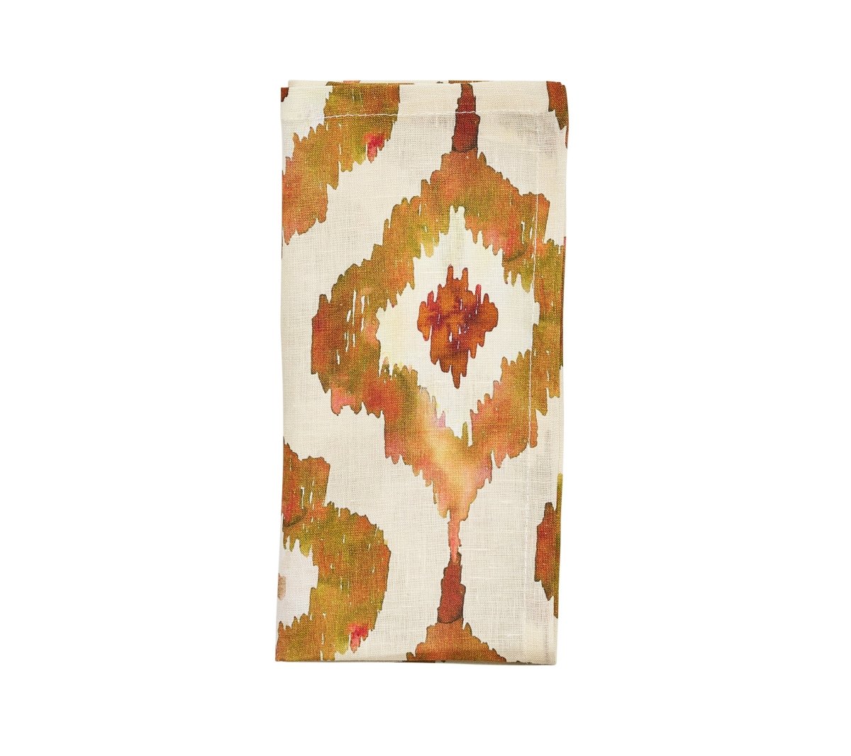 Watercolor Ikat Napkin in Rust Set of 4 by Kim Seybert