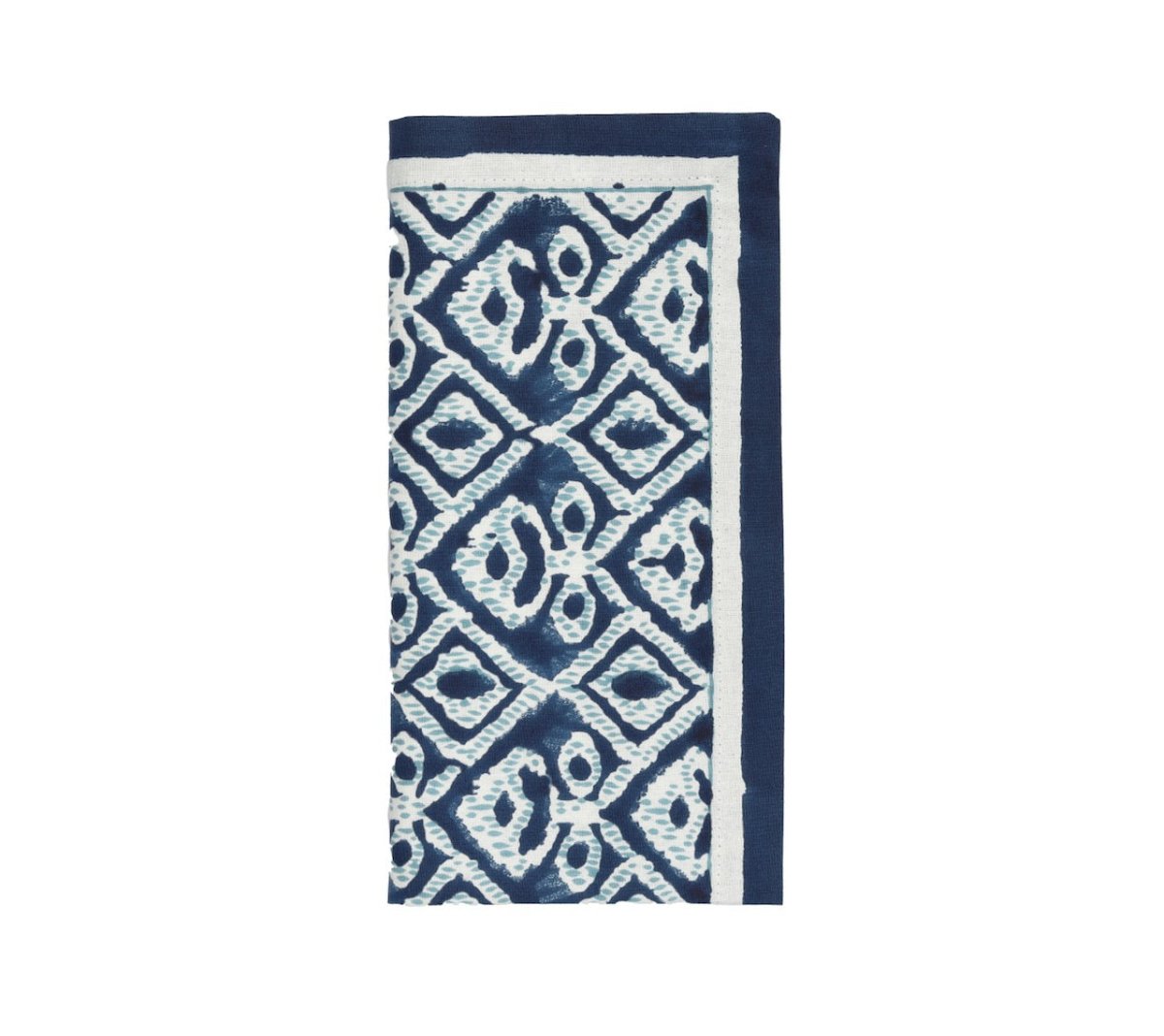 Alfresco Napkins Set of 4 in Navy & Blue by Kim Seybert