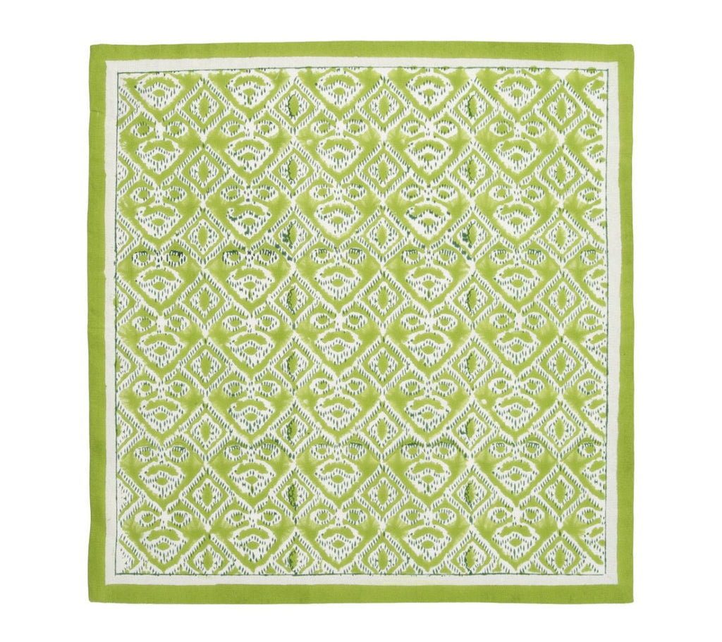 Alfresco Napkins Set of 4 in Olive & Green by Kim Seybert