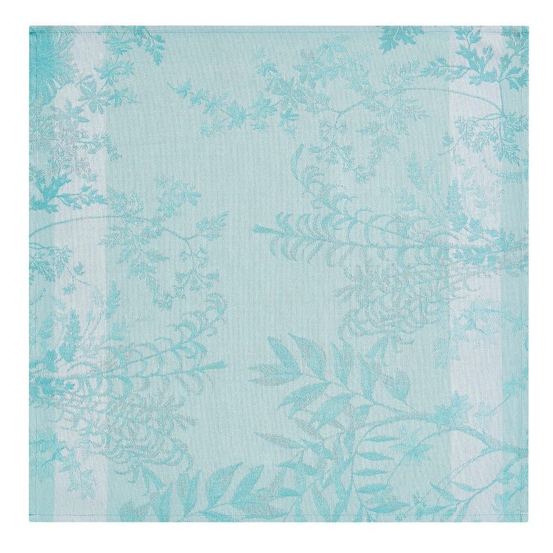 Jardin d'eden blue napkin by le jacquard français