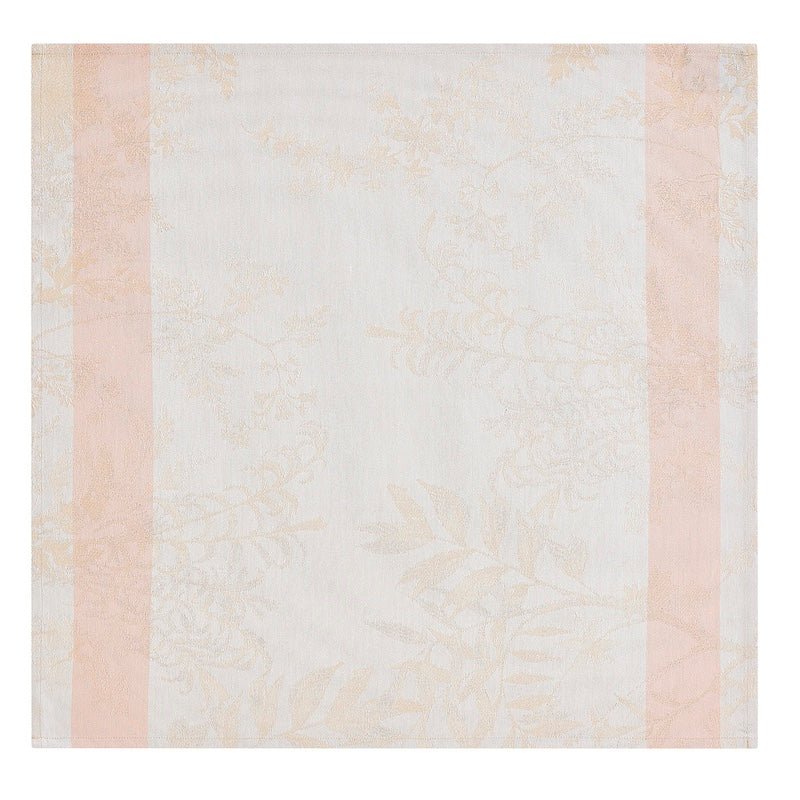 Jardin d'eden beige napkin by le jacquard français