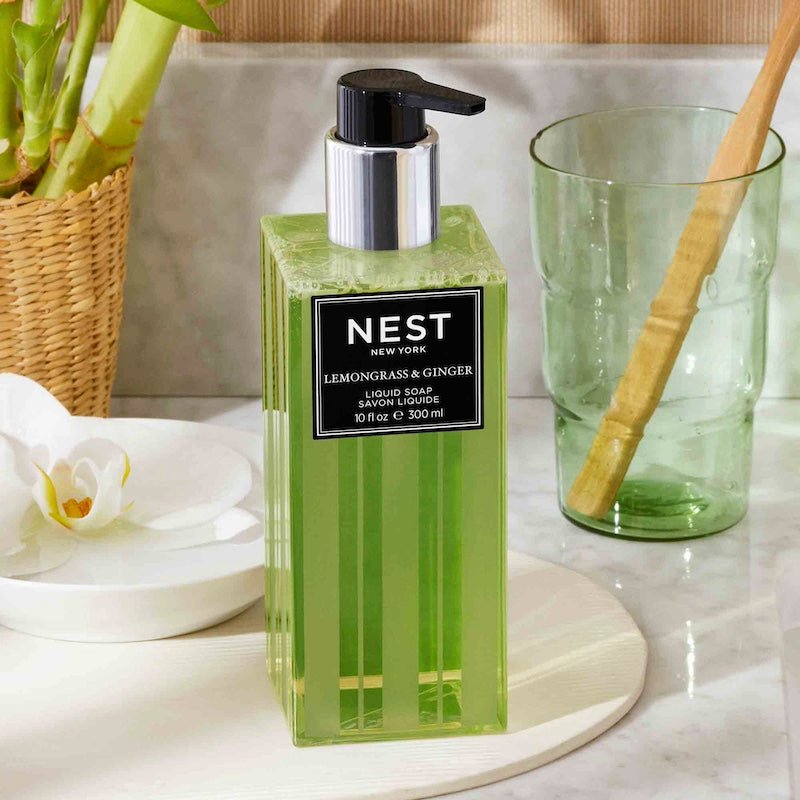 Lemongrass & Ginger Liquid Soap by Nest