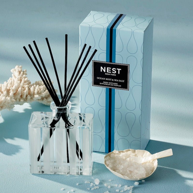 Ocean Mist and Sea Salt Reed Diffuser by Nest New York