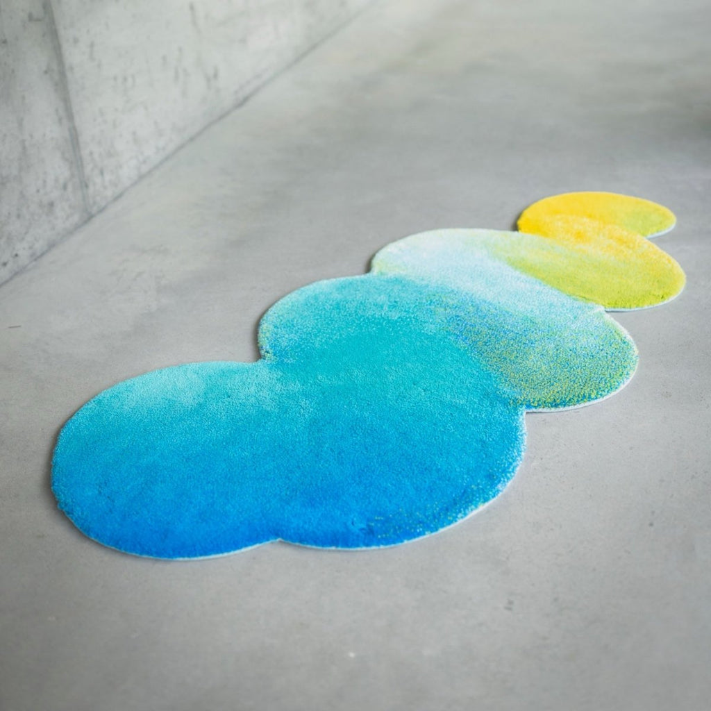 Odity 27x55 Lagoon 302 Bath Rug by Abyss