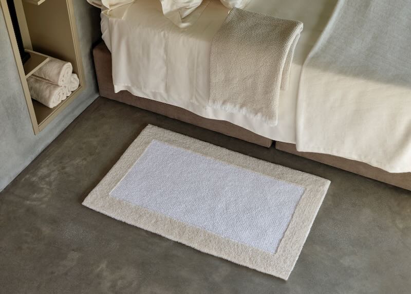 Origine 20x31 Ecru 101 Bath Rug by Abyss