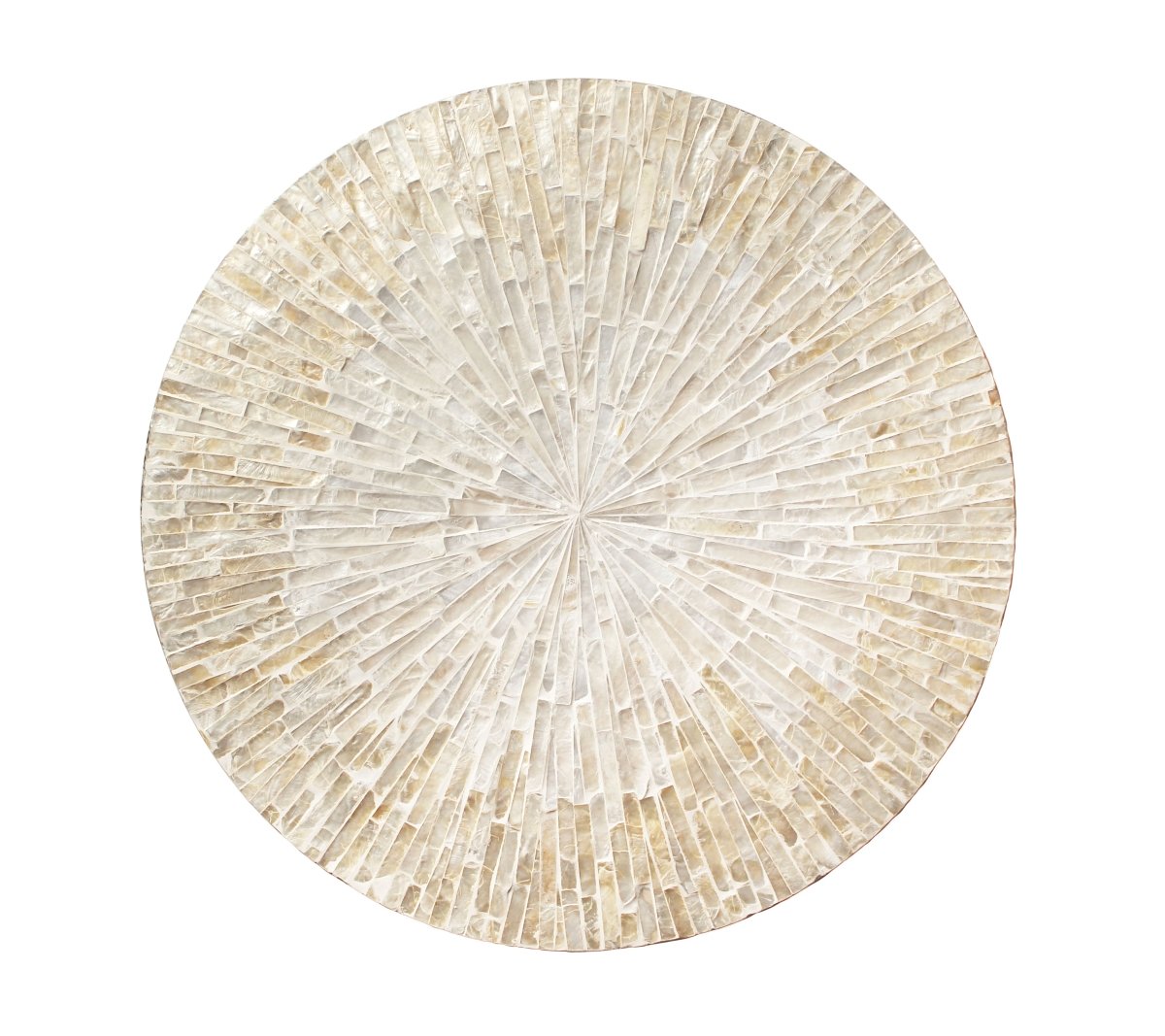 Byzantine Placemat in Ivory & Gold Set of 4 by Kim Seybert