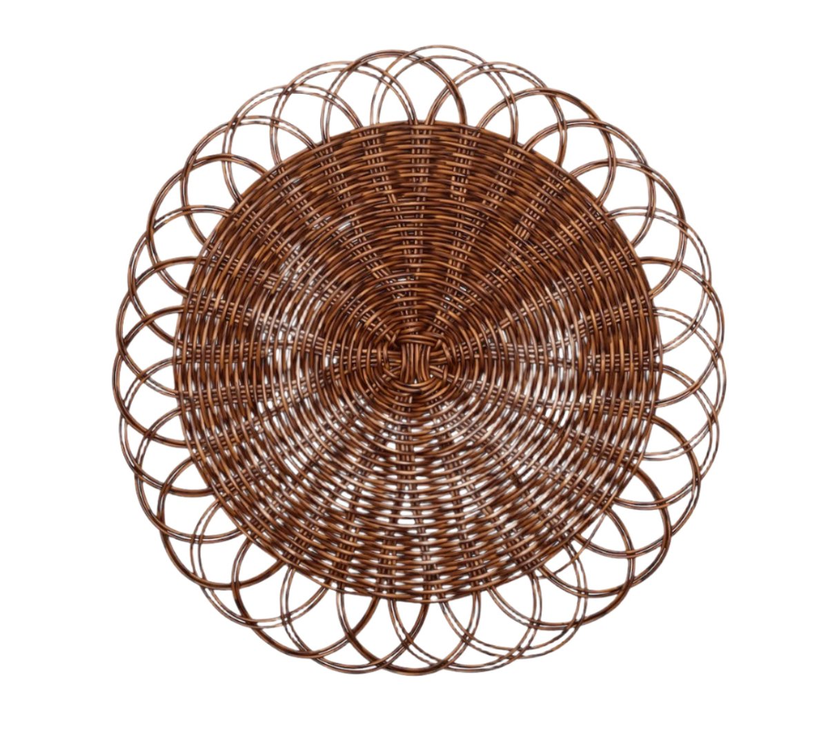 Alfresco Placemats Set of 4 in Brown by Kim Seybert