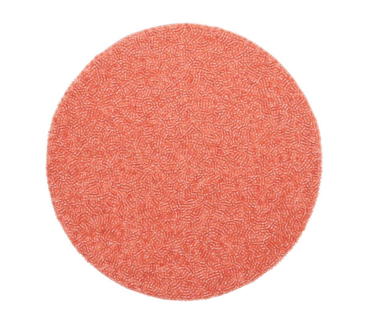 Perennial Placemat in Coral by Kim Seybert - Set of 4