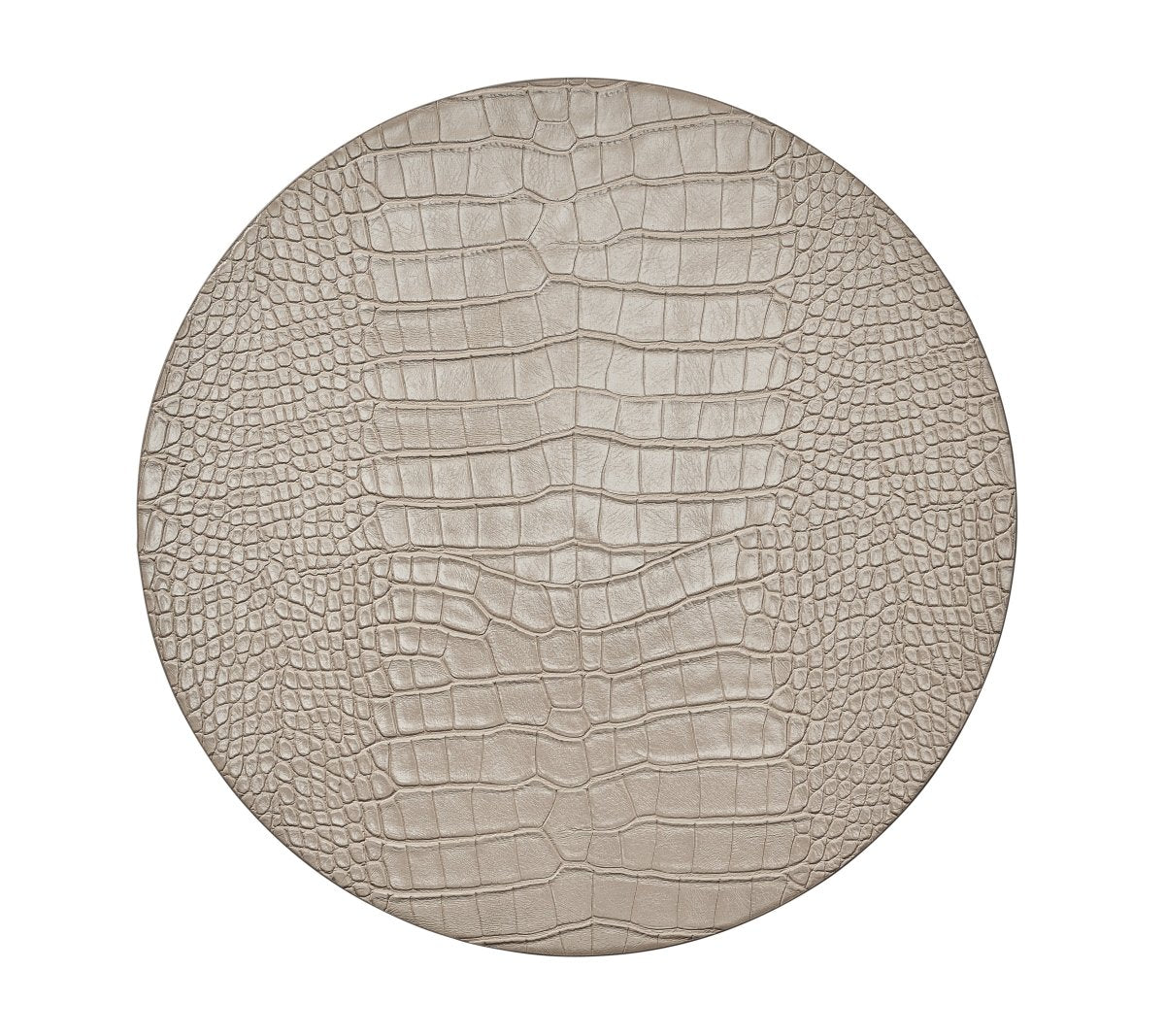 Croco Placemat in Sand Set of 4 by Kim Seybert