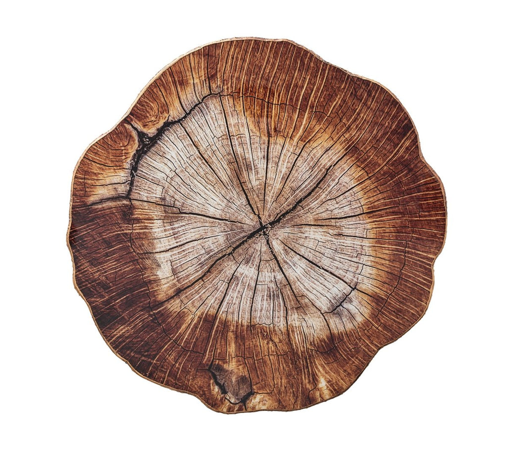 Cedar Placemat in Brown Set of 4 by Kim Seybert