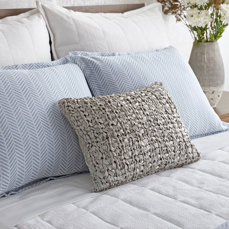 Panama Coverlets in White by Ann Gish