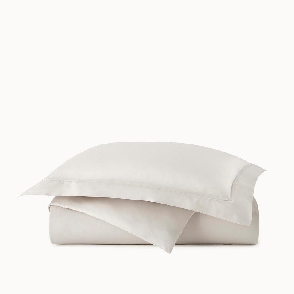 Lyric Percale Bedding in Platinum by Peacock Alley