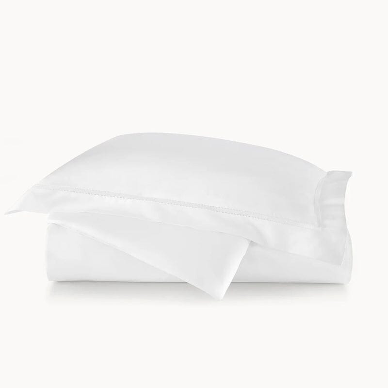 Virtuoso White Sateen Bedding by Peacock Alley