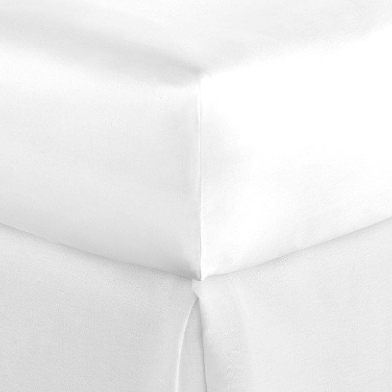 Virtuoso White Sateen Bedding by Peacock Alley
