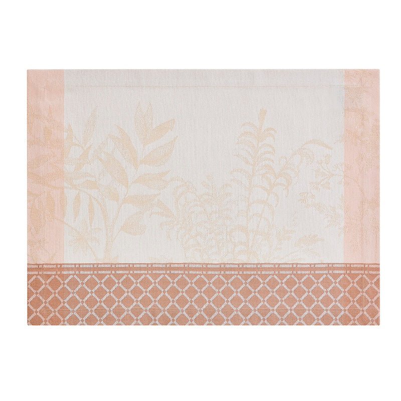 Jardin d'eden beige placemat by le jacquard français