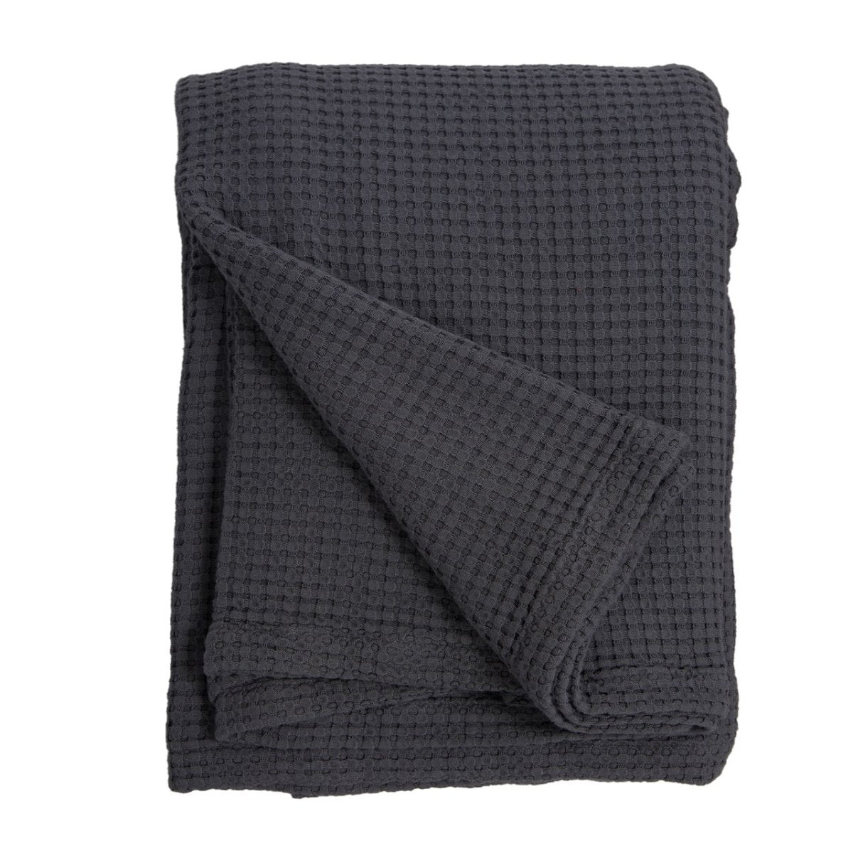 Balboa Midnight Waffle Blankets by Pom Pom at Home
