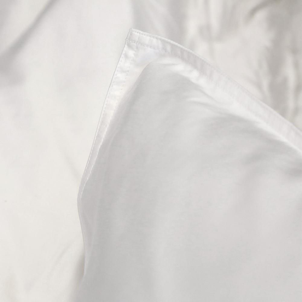 Parker White Bamboo Duvet Set