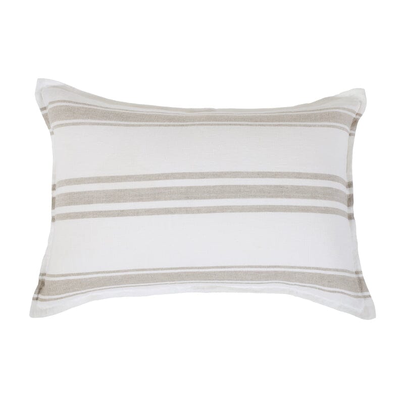 Jackson White and Natural Bedding by Pom Pom at Home