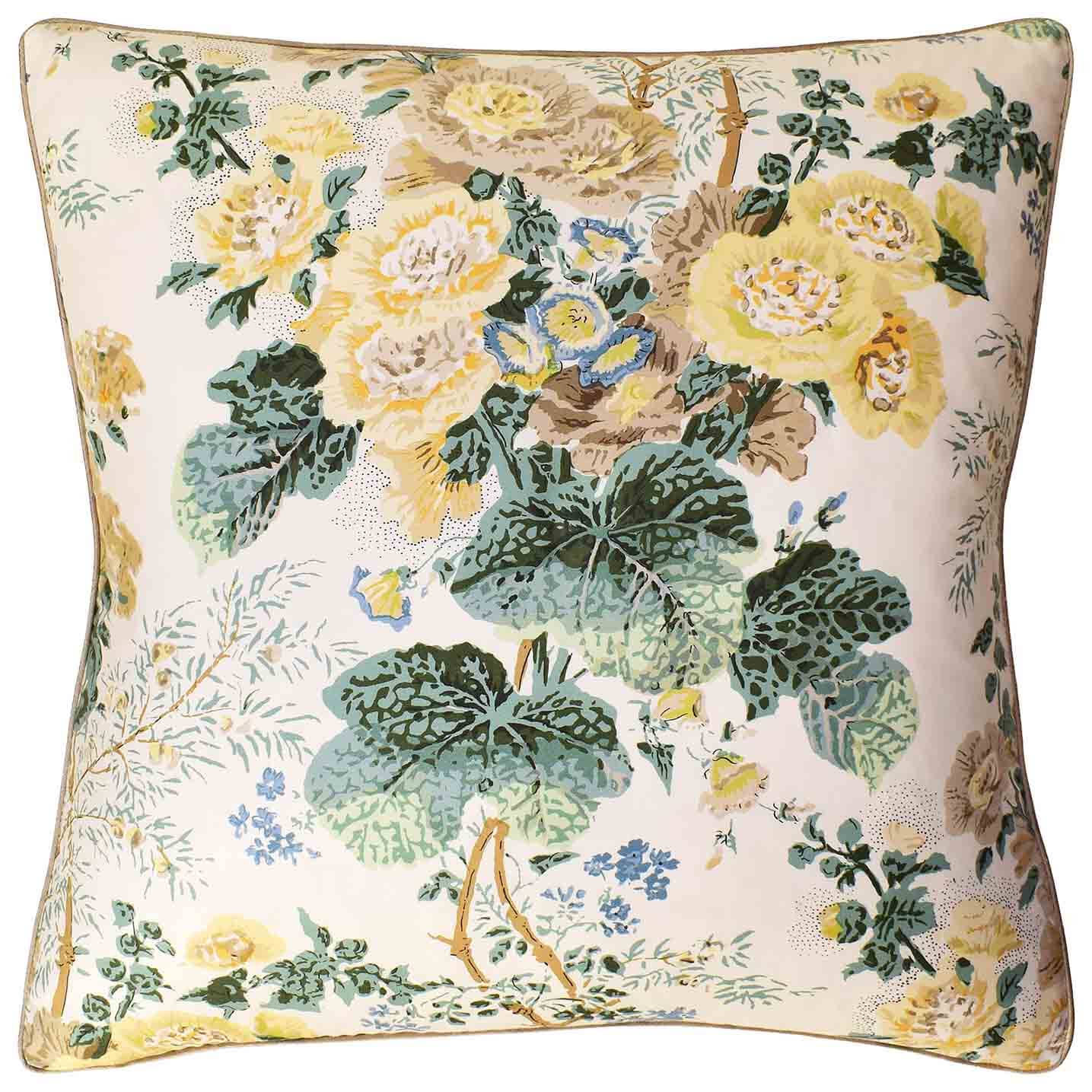 Althea Print Citron Decorative Pillow Ryan Studio