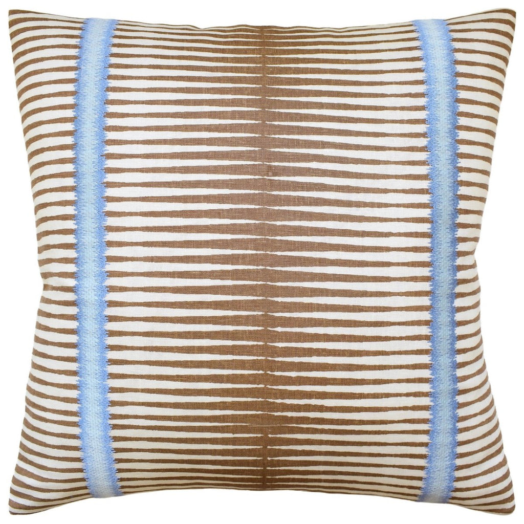 Frenzy Stripe Saddle Decorative Pillow Ryan Studio