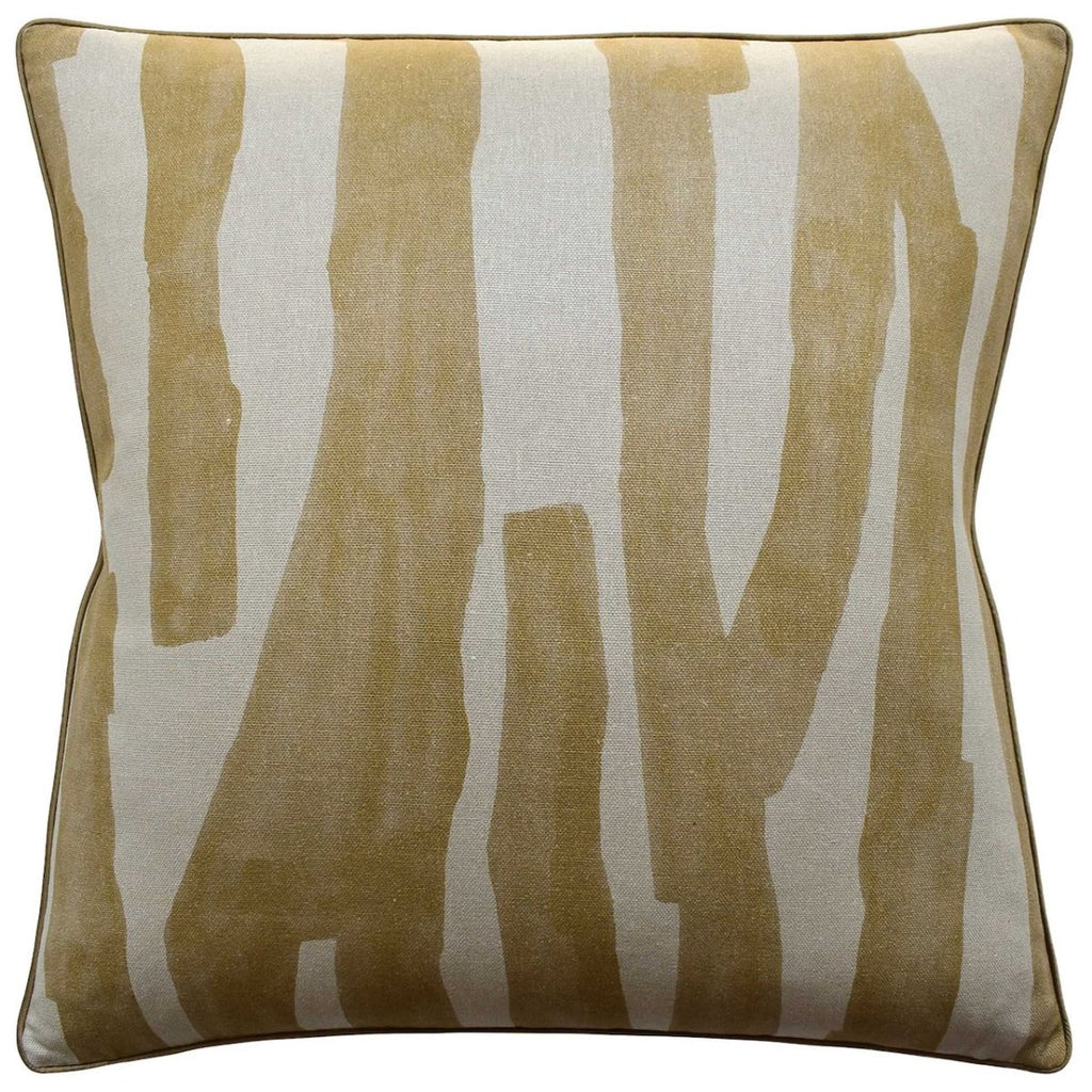 Intargia Bronze Decorative Pillow by Ryan Studio