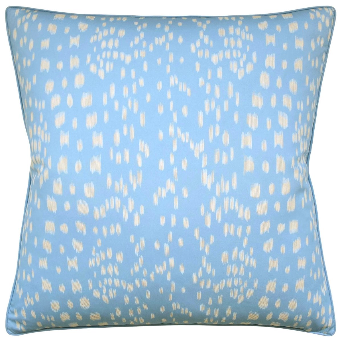 Les Touches Sky Blue Decorative Pillow by Ryan Studio