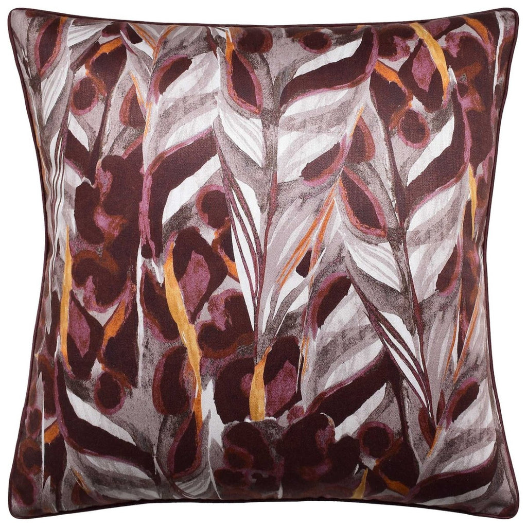 Caspia Mulberry Decorative Pillows by Ryan Studio