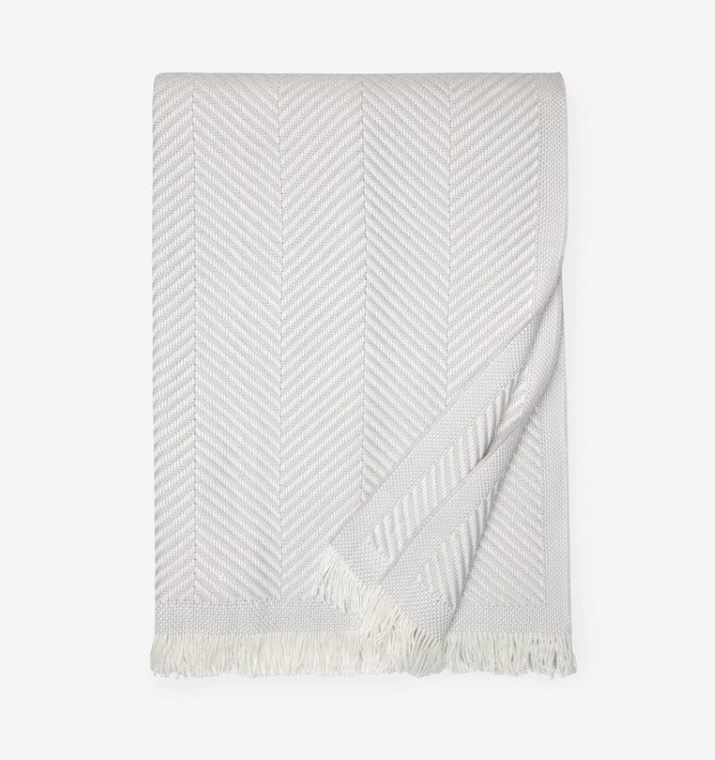 Costa Tin Throw Blanket by Sferra Fine Linens