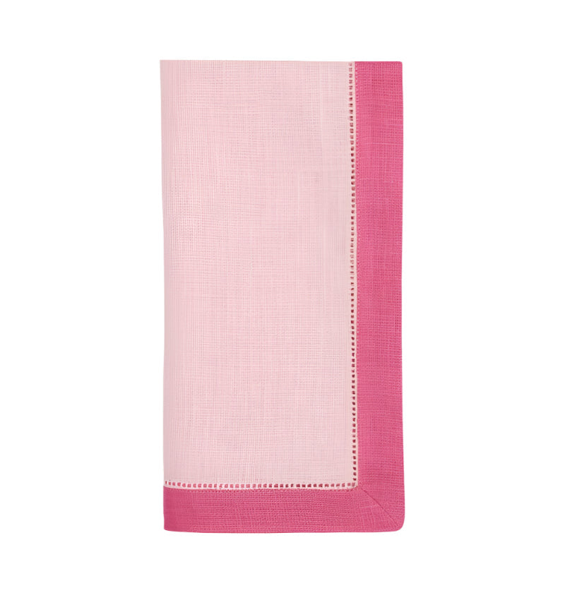 Roma Carnation and Pink Napkins by Sferra Fine Linens