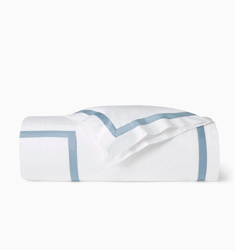Estate Bedding in White and Sea by Sferra