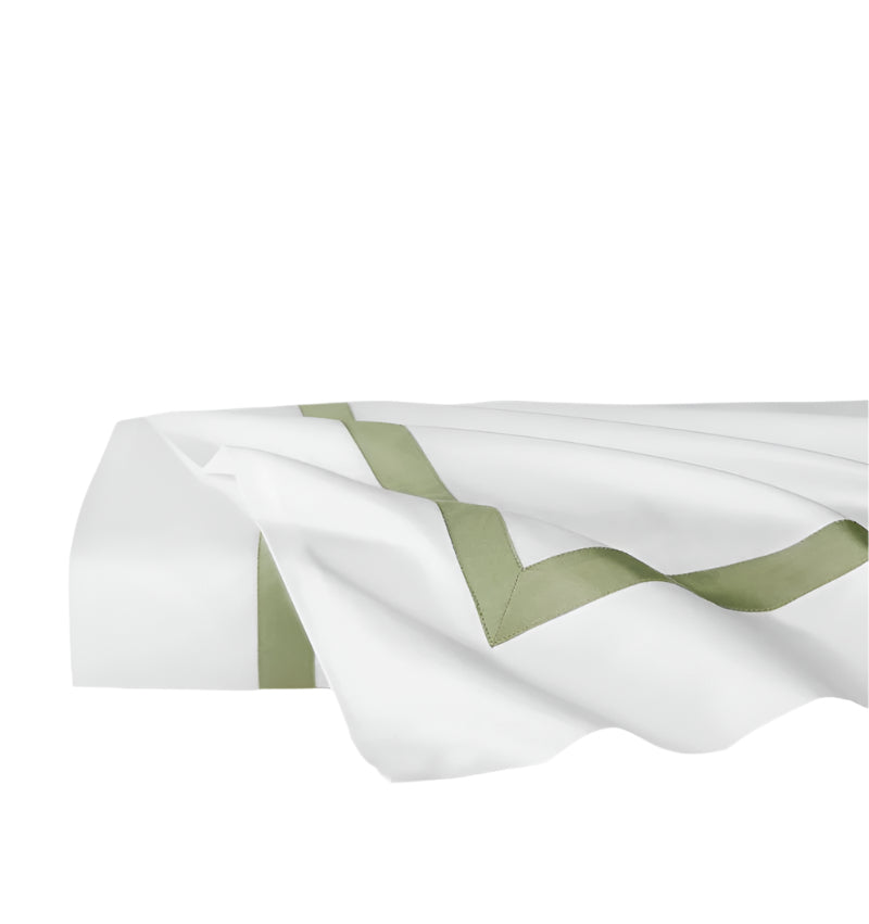 Estate Bedding in White and Willow by Sferra
