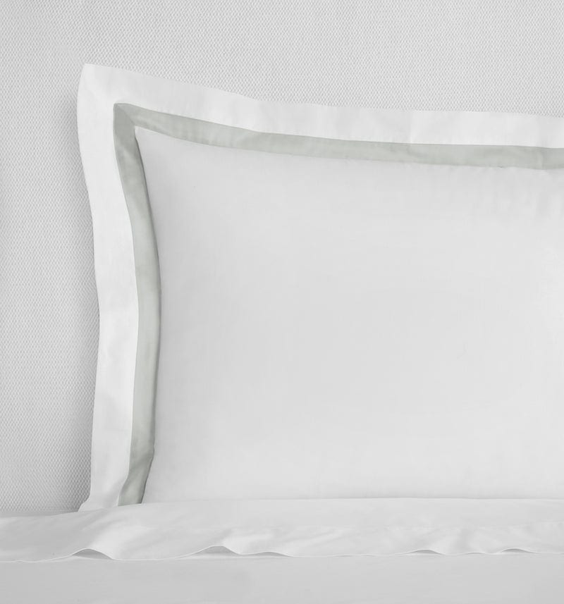 Estate Bedding in White and Lunar by Sferra