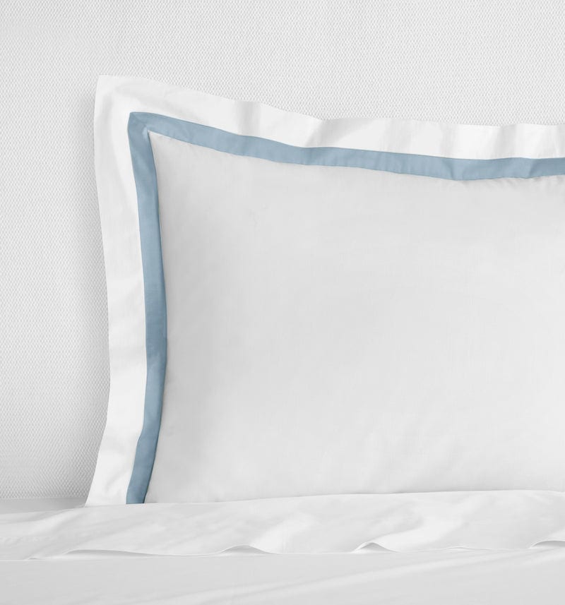 Estate Bedding in White and Sea by Sferra