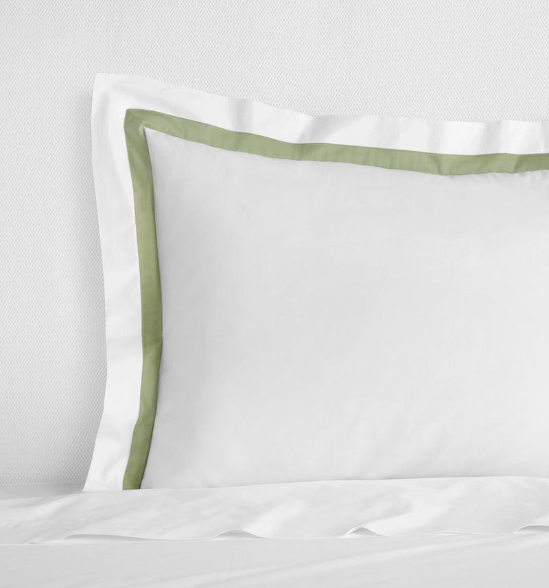 Estate Bedding in White and Willow by Sferra