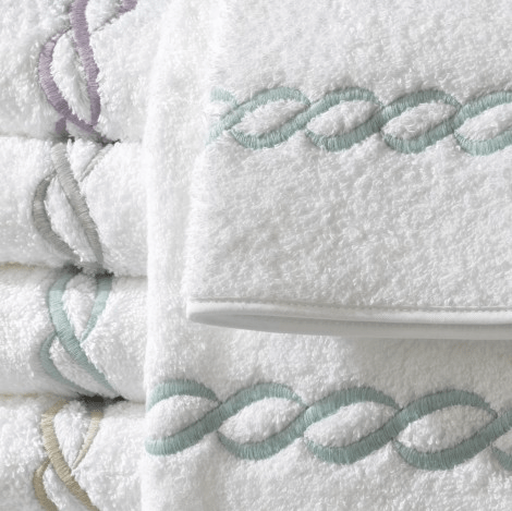 Classic Chain Towel Collection by Matouk
